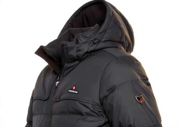 Veste duvet RDS homme isolation thermique bleu noir vert-4