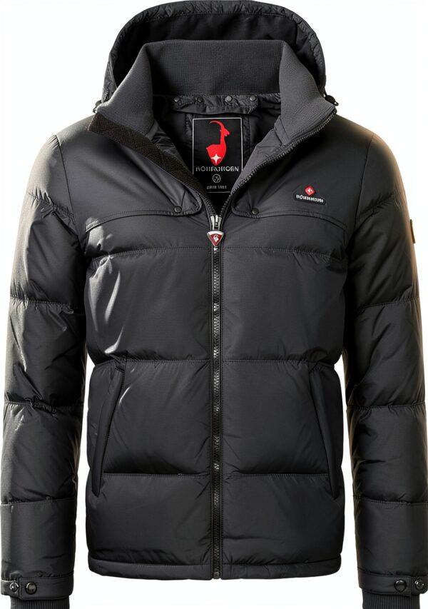 Veste duvet RDS homme isolation thermique bleu noir vert-0