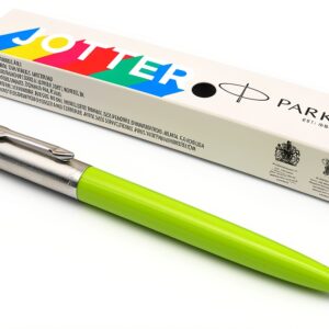 Stylo Parker Jotter Pop Art rétractable acier inoxydable-0