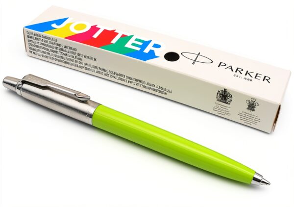 Stylo Parker Jotter Pop Art rétractable acier inoxydable-0