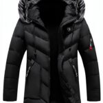 Blouson Homme Cuir Veste Aviateur Fermeture Zippée Hiver-0