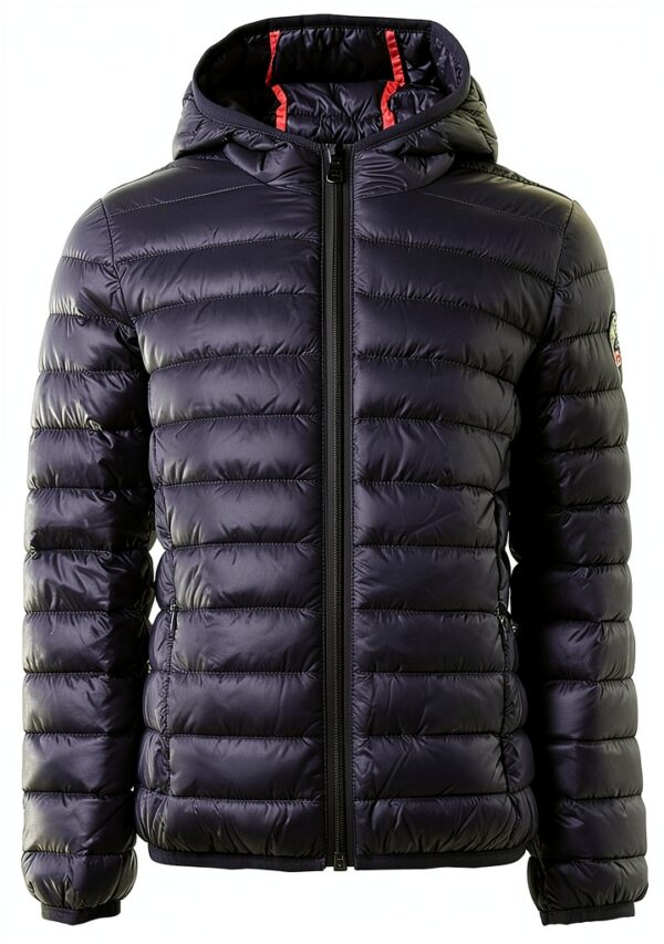 Blouson fille JOTT marin grande taille imperméable doublure-0