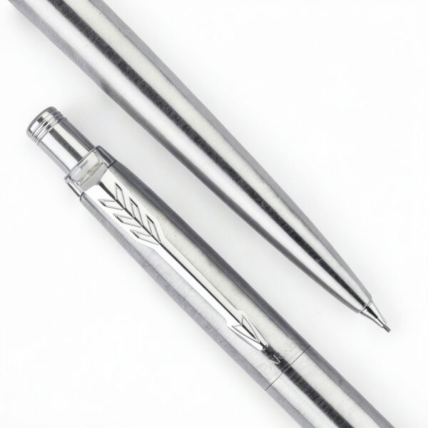 Parker Jotter Coffret duo stylo bille portemine acier-3