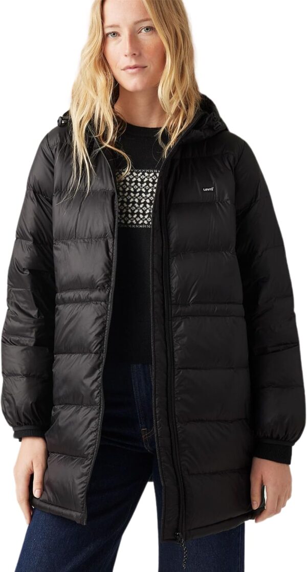 Doudoune Levi's Femme Chaude Mi-Longue Isolante Caviar-2