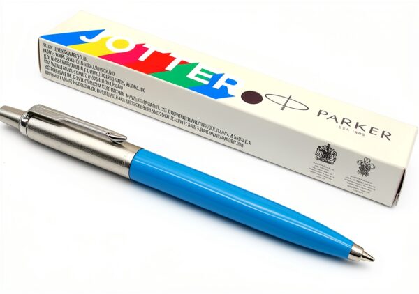 Stylo Parker Jotter bille rétractable acier inoxydable-0