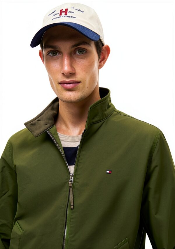 Tommy Hilfiger Blouson Homme Vert Taille XXL Modèle-2