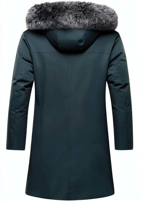 Manteau homme Générique chaud polyvalent coupe classique-3