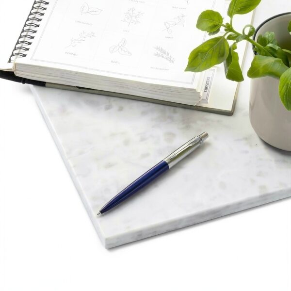 Parker stylo trio acier inoxydable rétractable bleu rouge-6