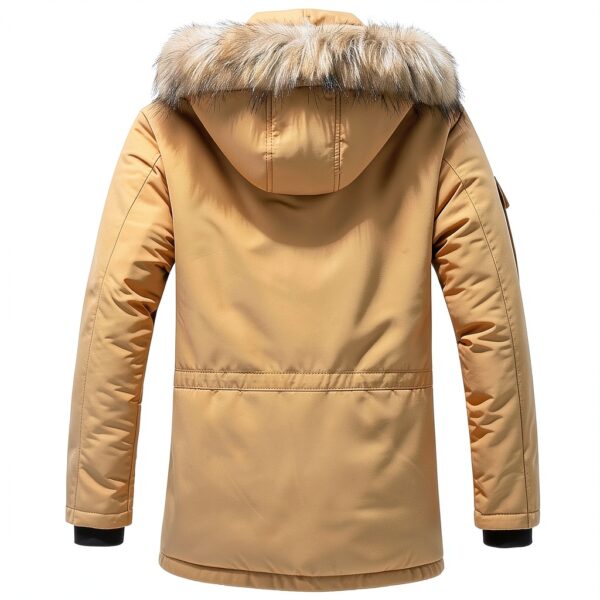 Veste doudoune homme Générique chaud polyvalent coupe-1