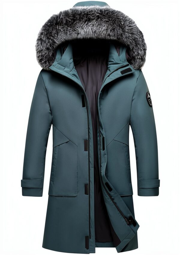 Manteau homme Générique chaud polyvalent coupe classique-2