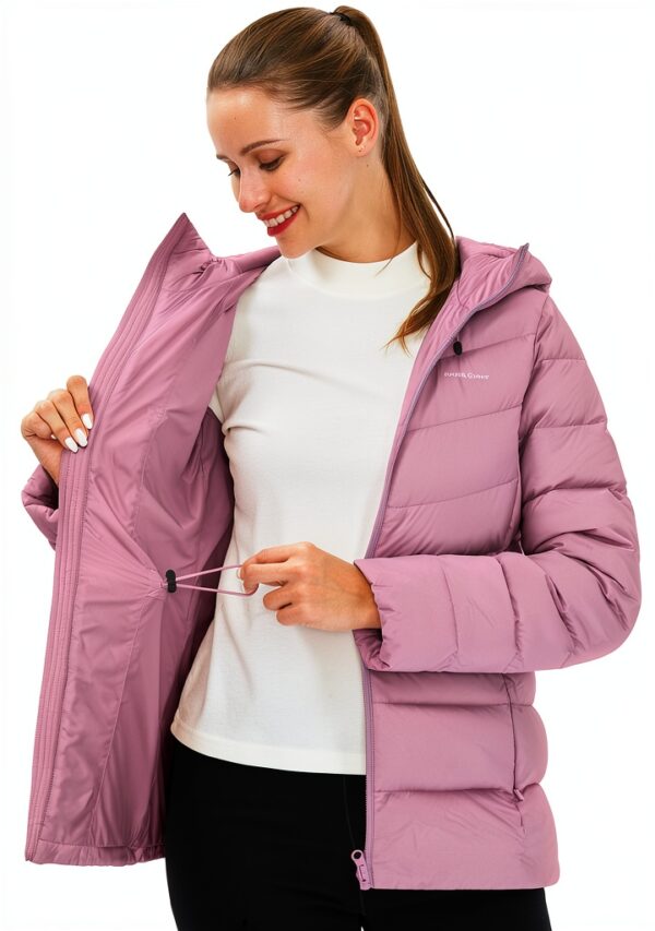 Doudoune Femme Pioneer Camp Imperméable 700 Fill Power-2