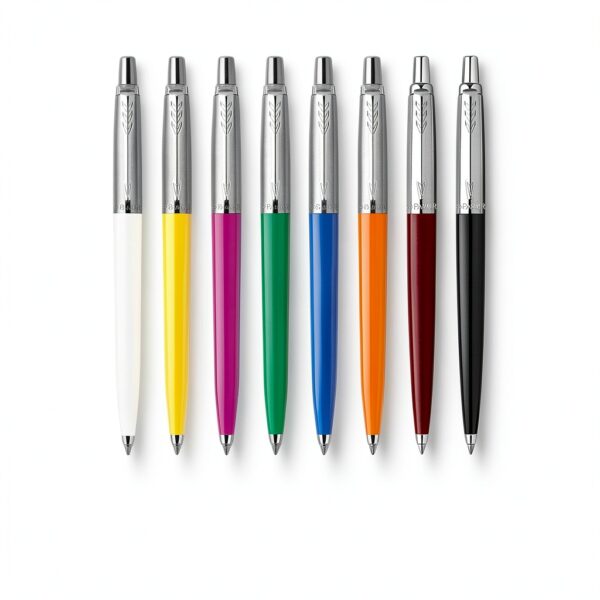 Stylo bille Parker Jotter Bleu mécanisme rétractable-4