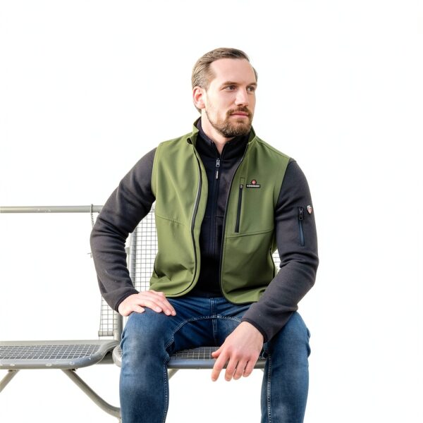 Gilet softshell Höhenhorn respirant déperlant homme veste-3