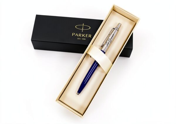 Stylo Parker Jotter bille rétractable design gravure cadeau-1
