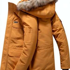 Veste doudoune homme Générique chaud polyvalent coupe-0