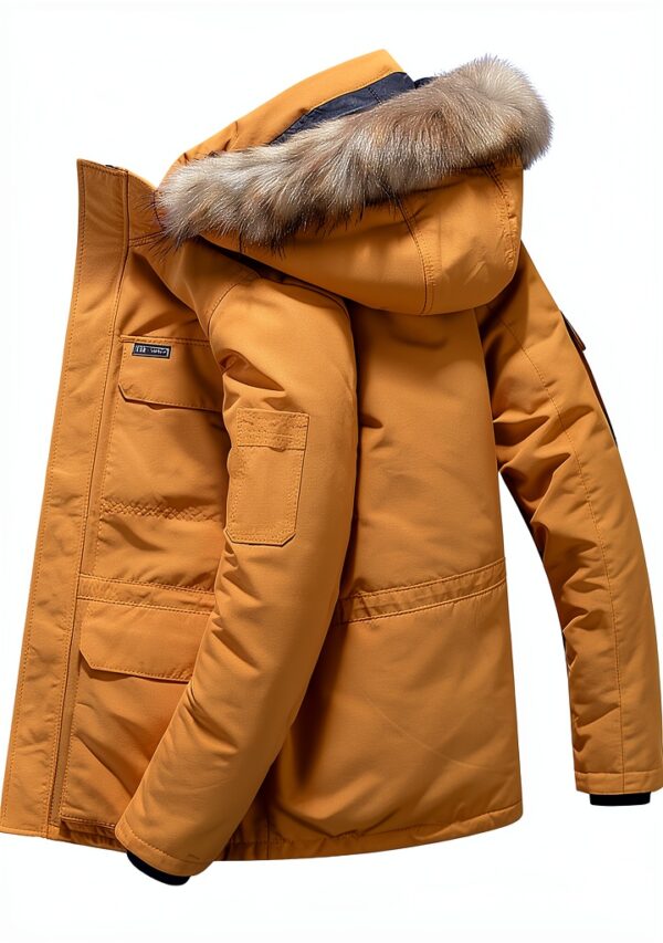 Veste doudoune homme Générique chaud polyvalent coupe-0