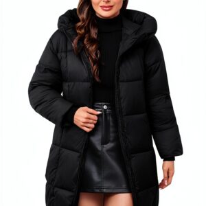 Manteau femme hiver fourrure chaude Generic couleurs-0