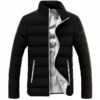 Manteau homme Kieyxd protection froid matiere souple design-2