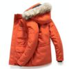 Veste doudoune homme Générique chaud polyvalent coupe-1