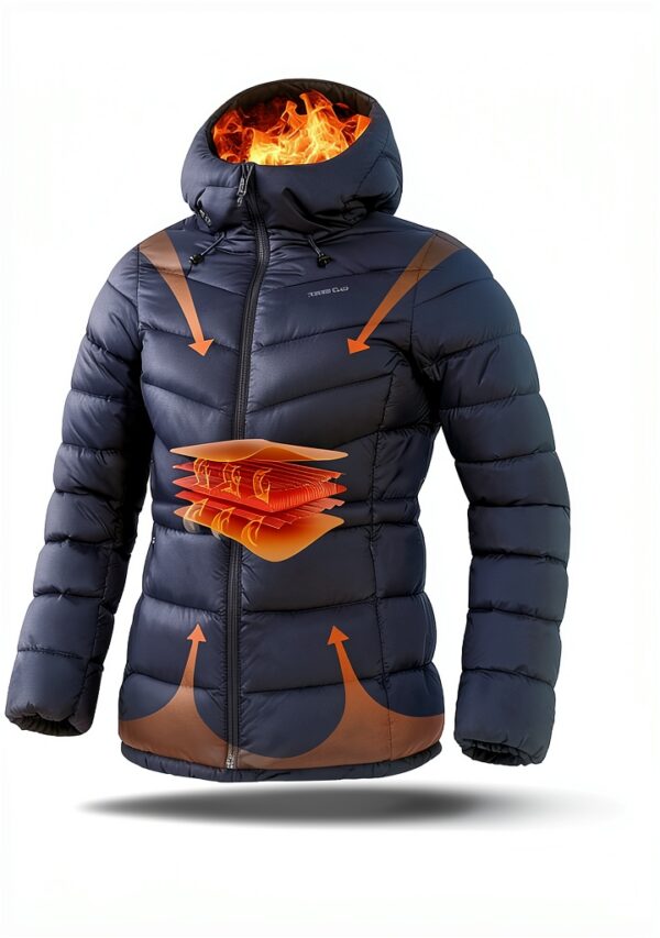 Doudoune Femme Pioneer Camp Isolation 700 Fill Power-5