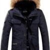 Veste doudoune homme Générique chaud polyvalent coupe-1