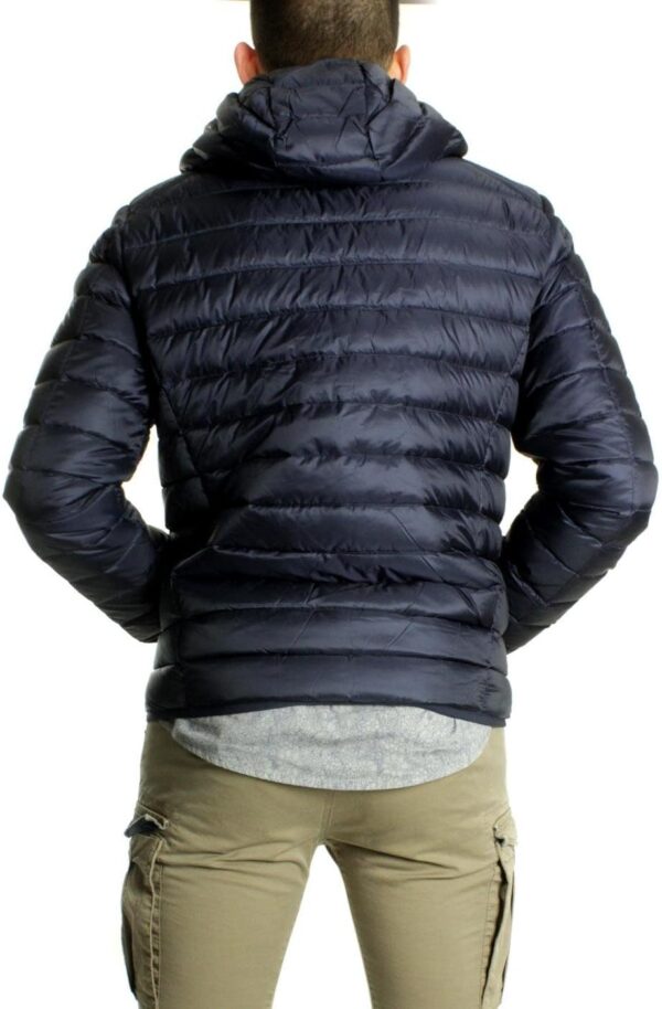 Veste matelassée Jott homme duvet capuche bleu nuit M-2
