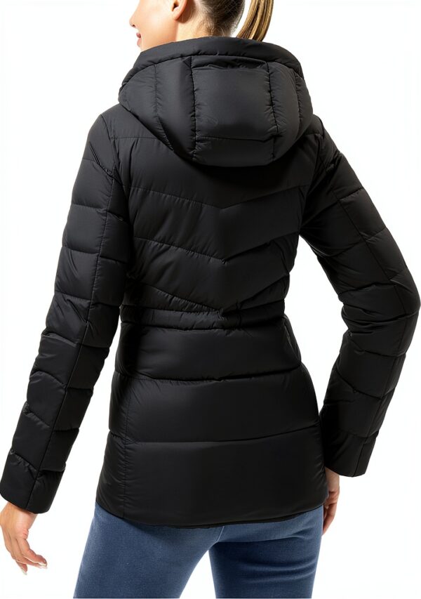 Veste hiver femme Pioneer Camp duvet canard imperméable-1