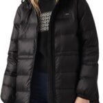 Doudoune Levi's Femme Chaude Mi-Longue Isolante Caviar-0