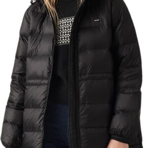 Doudoune Levi's Femme Chaude Mi-Longue Isolante Caviar-0