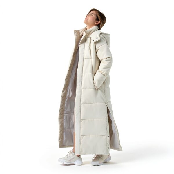 Doudoune femme YAOJIWANG duvet naturel chaude confortable-1
