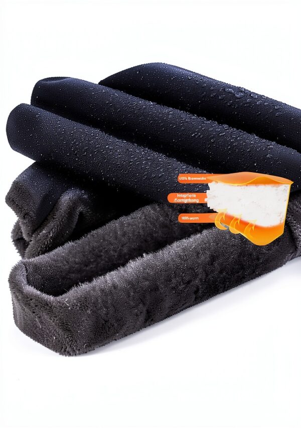 Veste d'hiver homme polyester capuche amovible multi-poches-3