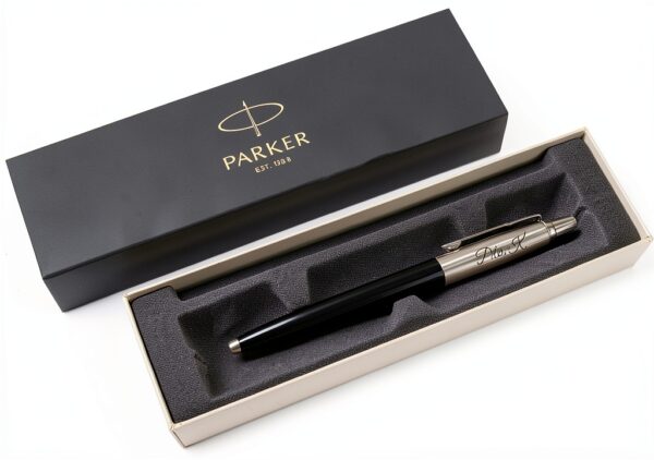 Stylo Parker Jotter bille rétractable design gravure cadeau-6