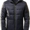 Veste Mi Saison Homme Fourrure Capuche Manteau Hiver Chaud-1