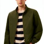 Tommy Hilfiger Blouson Homme Vert Taille XXL Modèle-0