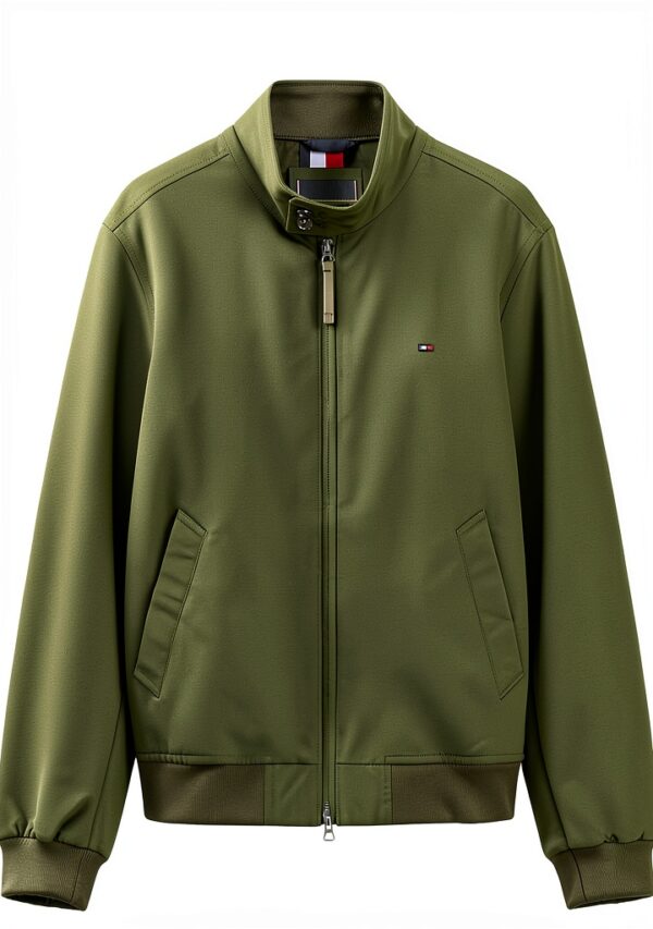 Tommy Hilfiger Blouson Homme Vert Taille XXL Modèle-4