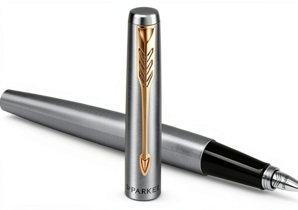 Parker Coffret duo stylos plume et bille acier inoxydable-1