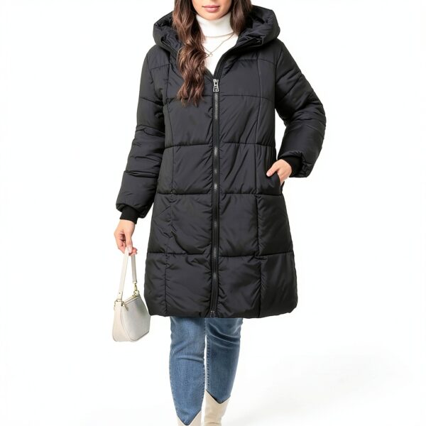 Manteau femme hiver fourrure chaude Generic couleurs-3