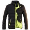 Manteau homme Kieyxd protection froid matière souple design-2