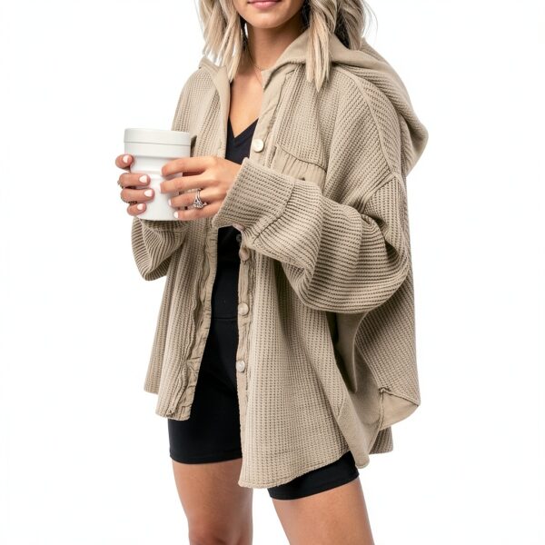 Manteau femme hiver parka capuche couleurs multiples Generic-1