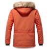 Veste doudoune homme Générique chaud polyvalent coupe-3
