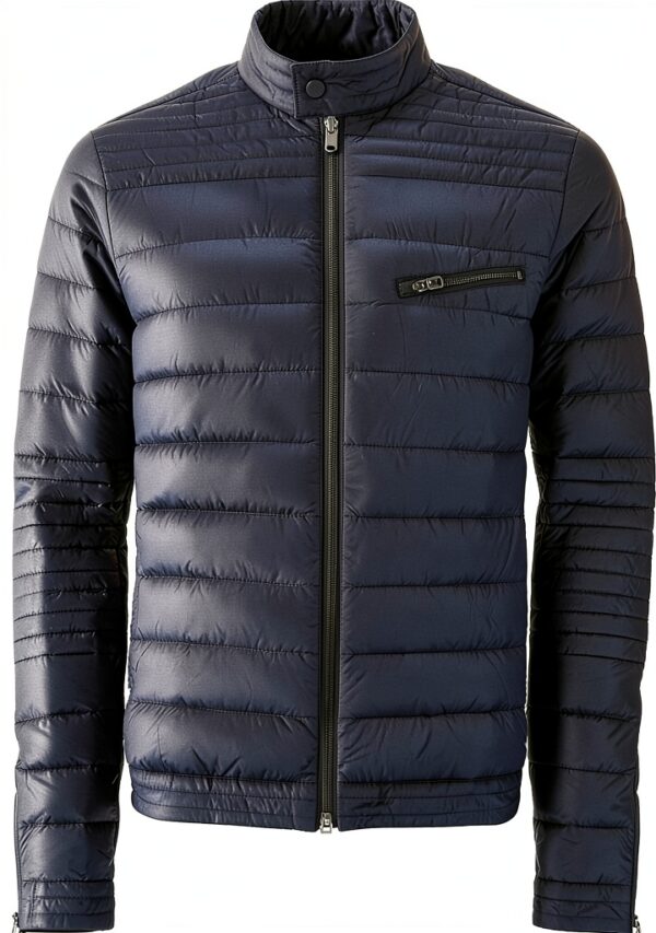 Veste duvet David Biker JOTT marine taille S homme-0