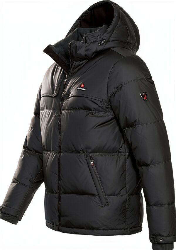 Veste duvet RDS homme isolation thermique bleu noir vert-1