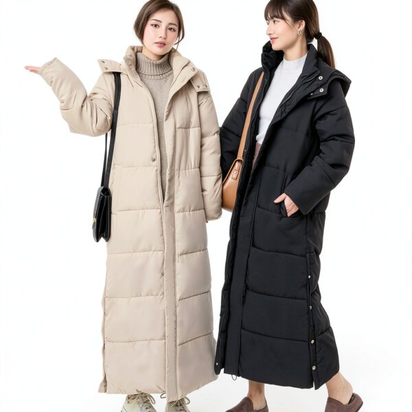 Doudoune Femme YAOJIWANG Duvet Canard Chaud Hiver Couleurs-5