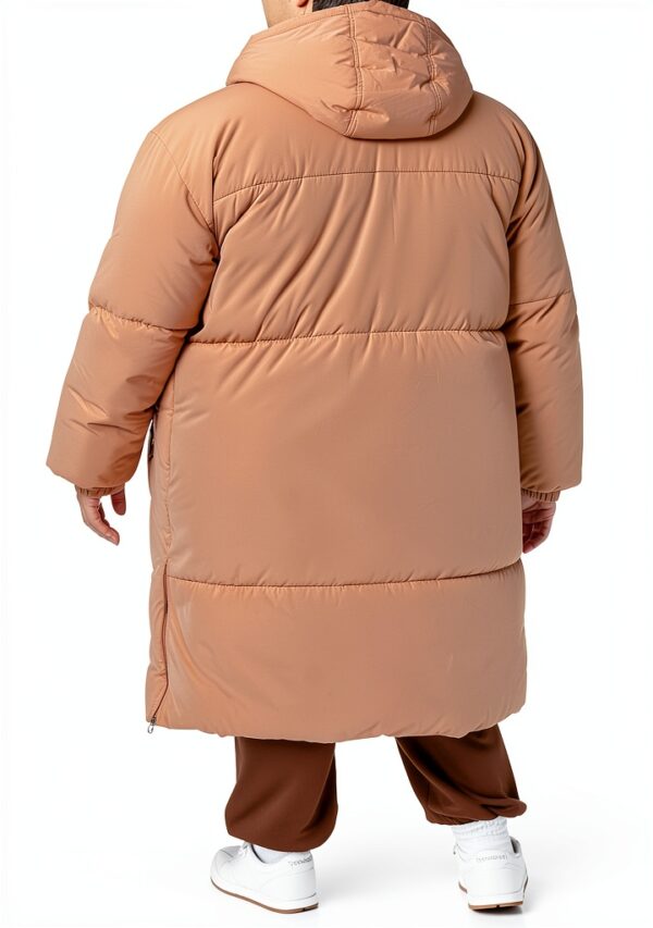 Amazon Essentials Doudoune Longue Femme Polyester Déperlant-5