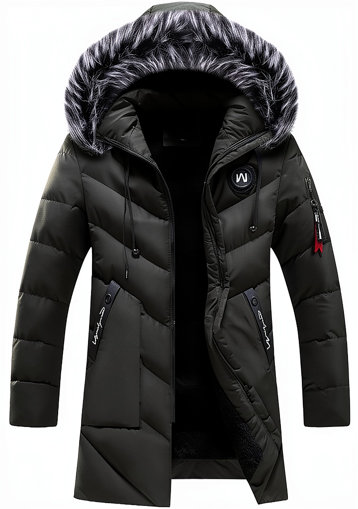 Veste Jott Homme portée en extérieur par temps froid
