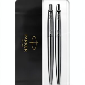 Parker Jotter Coffret duo stylo bille portemine acier-0