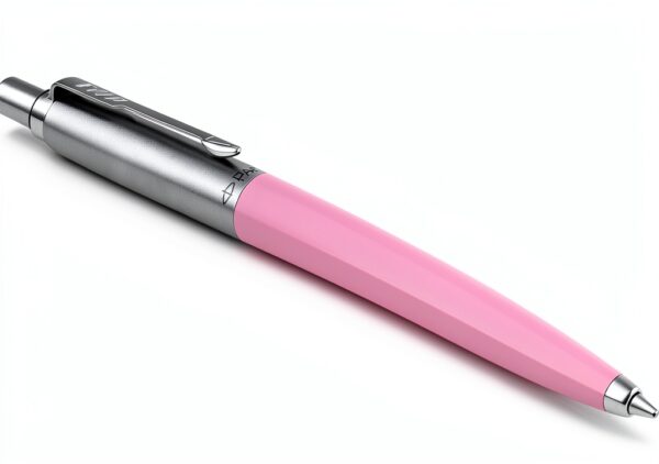 Stylo Parker Jotter Rose Pastel Rétractable Pointe Moyenne-2