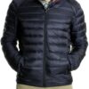 Veste matelassée Jott homme duvet capuche bleu nuit M-1