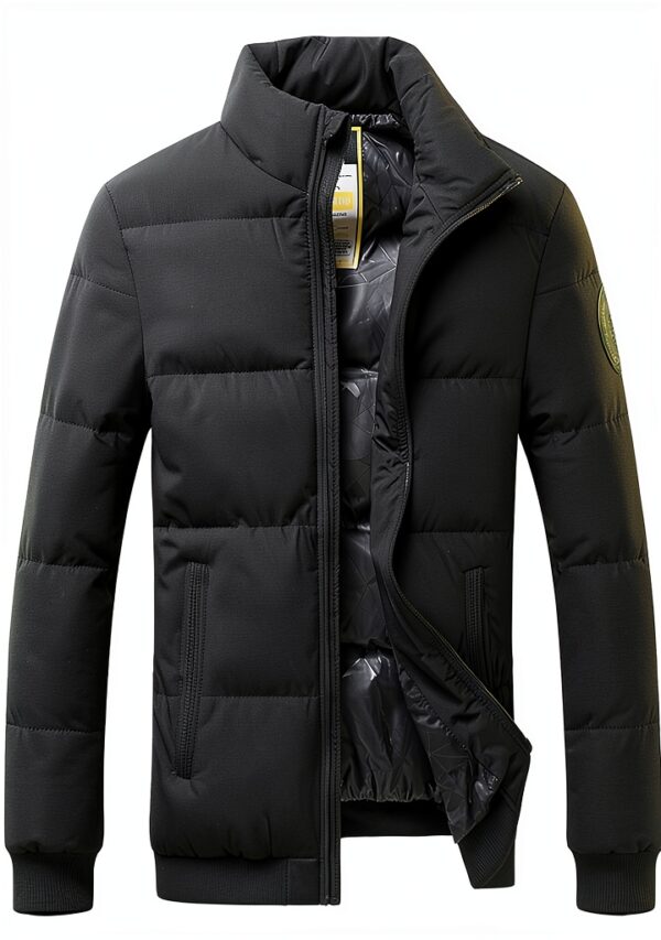 Manteau homme hiver Kieyxd protection froid matiere souple-0