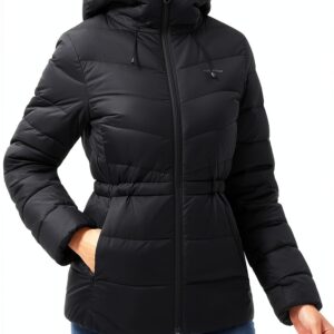 Veste hiver femme Pioneer Camp duvet canard imperméable-0